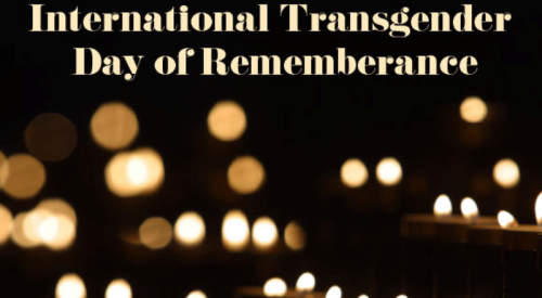 Transgender Day of Remembrance Vigil Google Images